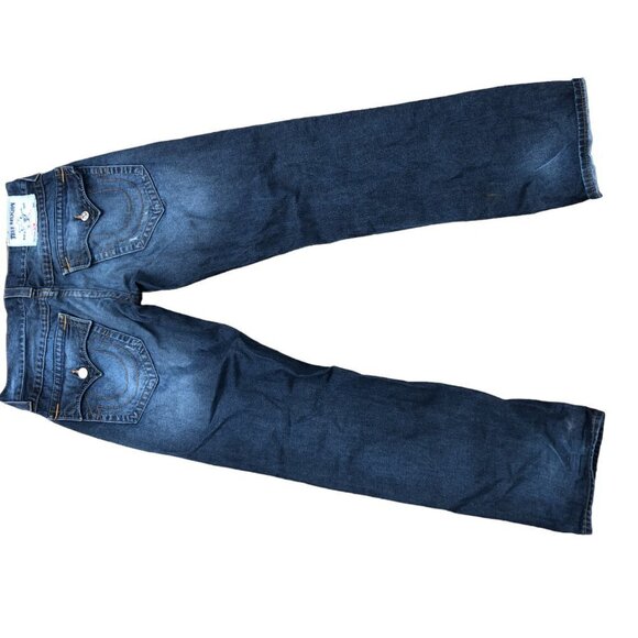 Vintage True Religion Jeans Size 33 SLIM Blue - Picture 3 of 6